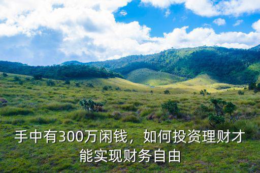 手中有300萬閑錢，如何投資理財才能實現(xiàn)財務自由