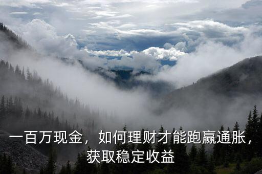 一百萬現(xiàn)金，如何理財(cái)才能跑贏通脹，獲取穩(wěn)定收益