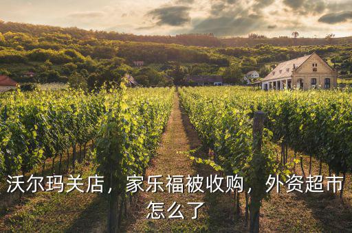 沃爾瑪關(guān)店，家樂福被收購，外資超市怎么了