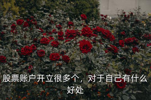 股票賬戶開立很多個，對于自己有什么好處