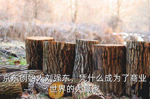 京東創(chuàng)始人劉強東，憑什么成為了商業(yè)世界的大贏家