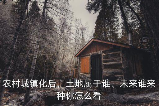 農(nóng)村城鎮(zhèn)化后，土地屬于誰、未來誰來種你怎么看