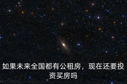如果未來(lái)全國(guó)都有公租房，現(xiàn)在還要投資買房嗎