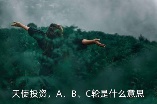 天使投資，A、B、C輪是什么意思