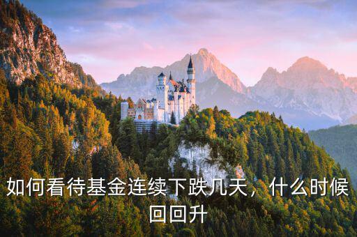 如何看待基金連續(xù)下跌幾天，什么時候回回升