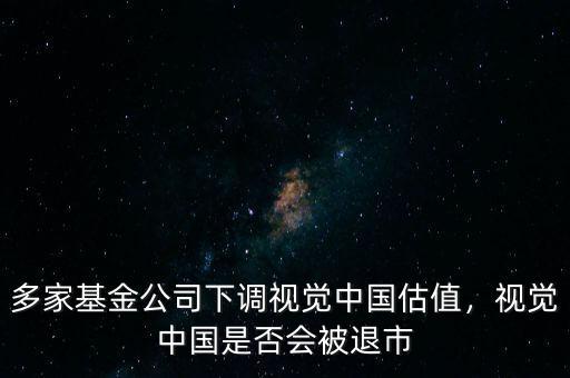 多家基金公司下調(diào)視覺(jué)中國(guó)估值，視覺(jué)中國(guó)是否會(huì)被退市