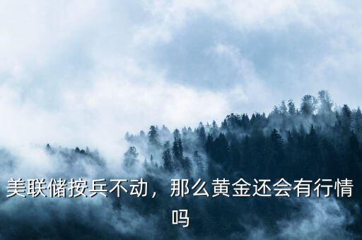 美聯(lián)儲(chǔ)按兵不動(dòng)，那么黃金還會(huì)有行情嗎