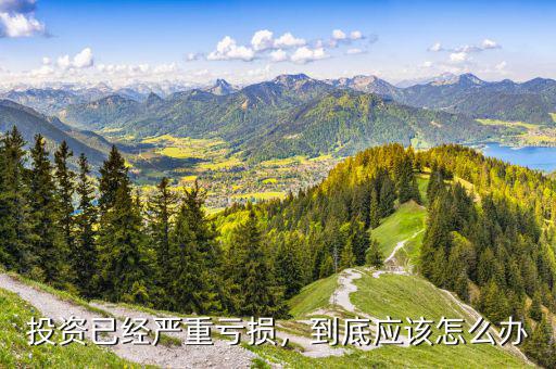投資已經(jīng)嚴(yán)重虧損，到底應(yīng)該怎么辦