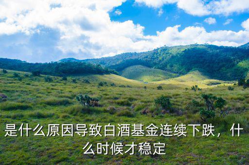 是什么原因?qū)е掳拙苹疬B續(xù)下跌，什么時候才穩(wěn)定