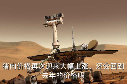 豬肉價格再次迎來大幅上漲，還會回到去年的價格嗎