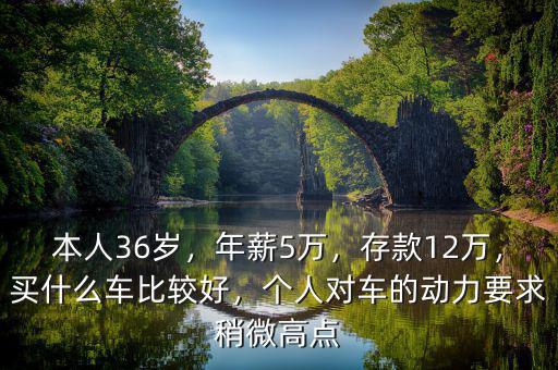 本人36歲，年薪5萬，存款12萬，買什么車比較好，個人對車的動力要求稍微高點