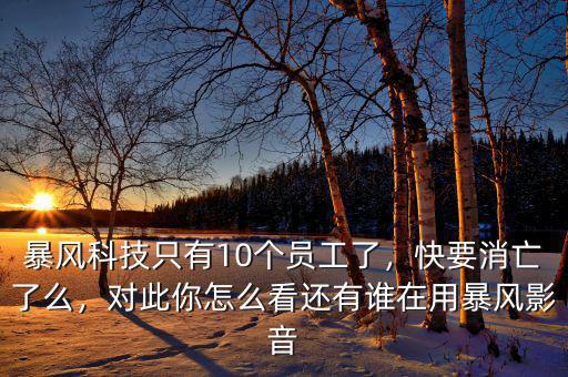 暴風(fēng)科技只有10個員工了，快要消亡了么，對此你怎么看還有誰在用暴風(fēng)影音
