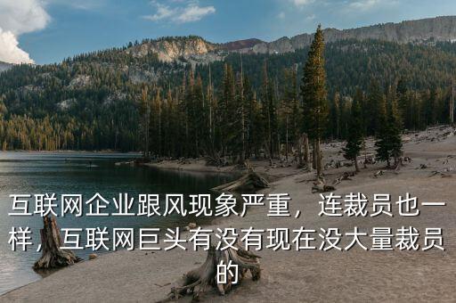 互聯(lián)網(wǎng)企業(yè)跟風現(xiàn)象嚴重，連裁員也一樣，互聯(lián)網(wǎng)巨頭有沒有現(xiàn)在沒大量裁員的