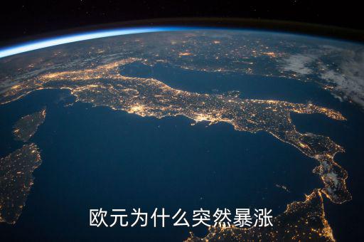 歐元暴漲意味什么,美元指數暴漲意味著什么