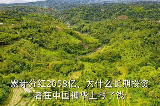 累計分紅2658億，為什么長期投資者在中國神華上虧了錢