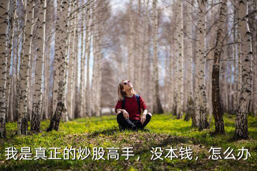 我是真正的炒股高手，沒本錢，怎么辦