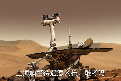 上海輔警待遇怎么樣，難考嗎