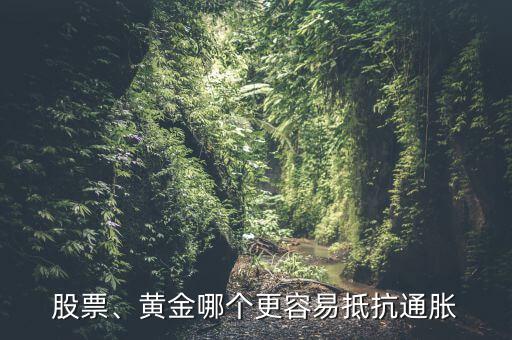 股票、黃金哪個(gè)更容易抵抗通脹