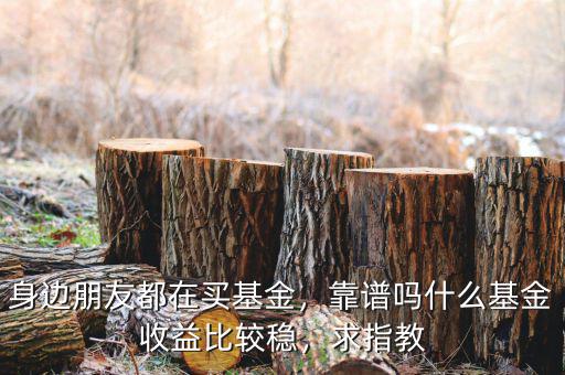 身邊朋友都在買基金，靠譜嗎什么基金收益比較穩(wěn)，求指教