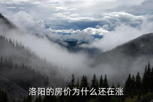 洛陽的房價(jià)為什么還在漲