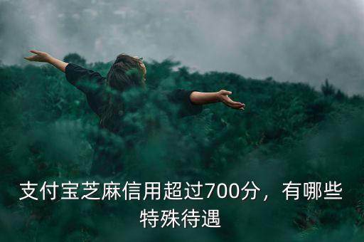 支付寶芝麻信用超過(guò)700分，有哪些特殊待遇