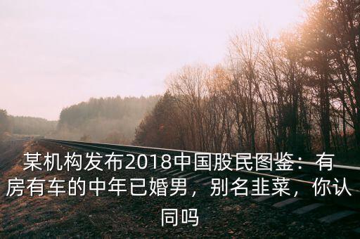 某機(jī)構(gòu)發(fā)布2018中國股民圖鑒：有房有車的中年已婚男，別名韭菜，你認(rèn)同嗎