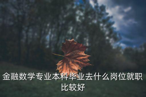金融專業(yè)進什么單位好,學(xué)金融可以進什么國企