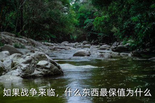 如果戰(zhàn)爭來臨，什么東西最保值為什么