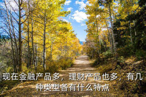現(xiàn)在金融產(chǎn)品多，理財(cái)產(chǎn)品也多，有幾種類型各有什么特點(diǎn)