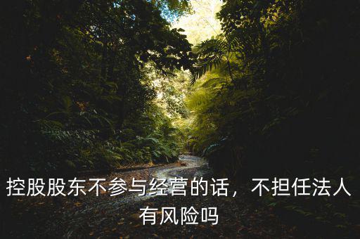 控股股東不參與經(jīng)營的話，不擔(dān)任法人有風(fēng)險(xiǎn)嗎