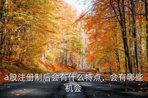 a股注冊(cè)制后會(huì)有什么特點(diǎn)，會(huì)有哪些機(jī)會(huì)