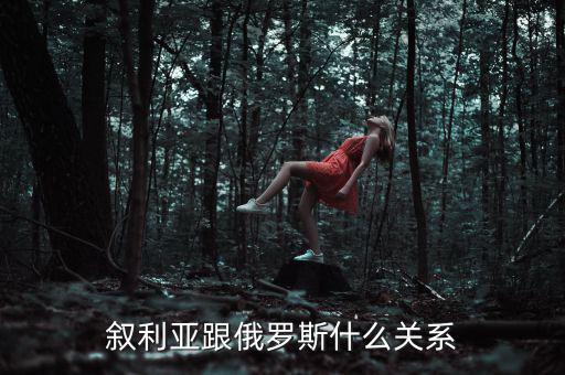 敘利亞和俄羅斯是什么關系,俄羅斯與敘利亞是什么關系