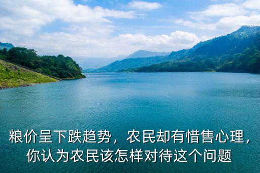 糧價(jià)呈下跌趨勢(shì)，農(nóng)民卻有惜售心理，你認(rèn)為農(nóng)民該怎樣對(duì)待這個(gè)問(wèn)題
