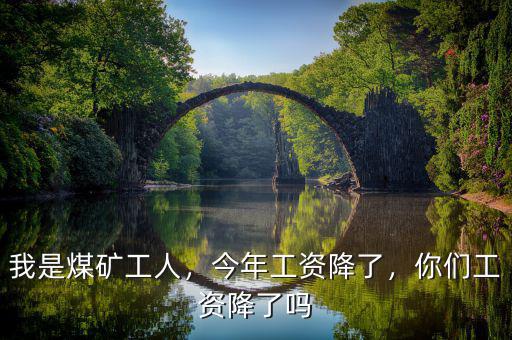 我是煤礦工人，今年工資降了，你們工資降了嗎