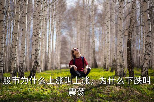 股市為什么上漲叫上漲，為什么下跌叫震蕩