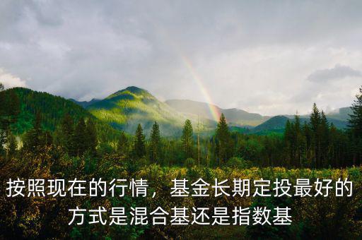 按照現(xiàn)在的行情，基金長期定投最好的方式是混合基還是指數(shù)基
