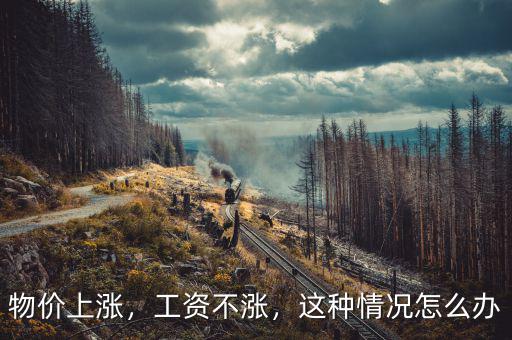 物價上漲，工資不漲，這種情況怎么辦