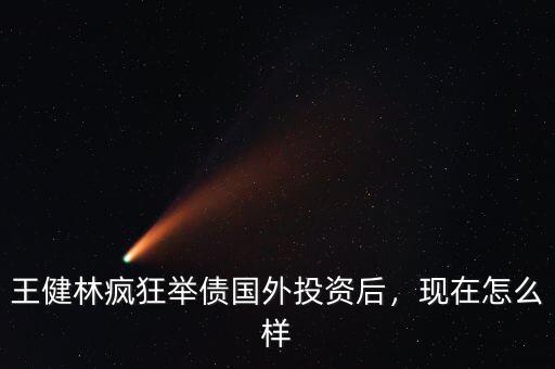 王健林瘋狂舉債國外投資后，現(xiàn)在怎么樣