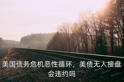 美國(guó)債務(wù)危機(jī)惡性循環(huán)，美債無人接盤會(huì)違約嗎