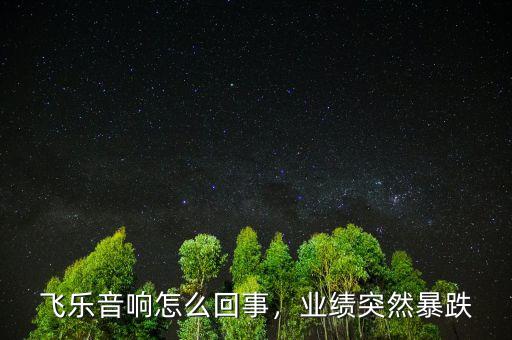 飛樂(lè)音響怎么回事，業(yè)績(jī)突然暴跌