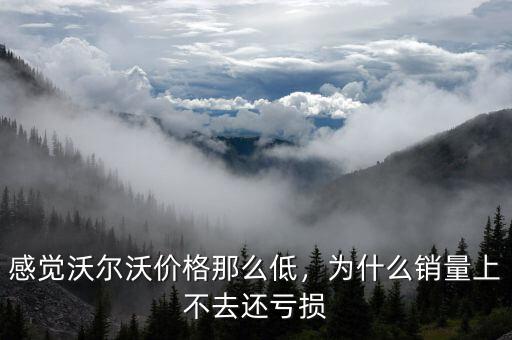 感覺沃爾沃價(jià)格那么低，為什么銷量上不去還虧損