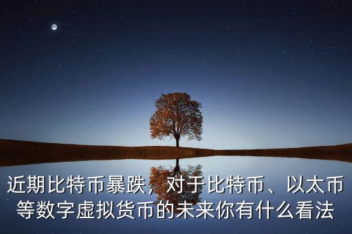 近期比特幣暴跌，對(duì)于比特幣、以太幣等數(shù)字虛擬貨幣的未來(lái)你有什么看法