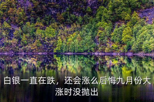 白銀一直在跌，還會漲么后悔九月份大漲時沒拋出
