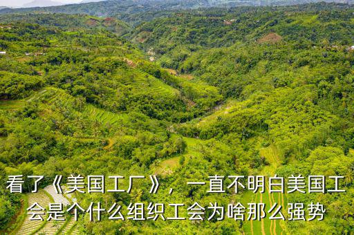 看了《美國工廠》，一直不明白美國工會是個(gè)什么組織工會為啥那么強(qiáng)勢