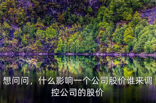 想問問，什么影響一個(gè)公司股價(jià)誰來調(diào)控公司的股價(jià)