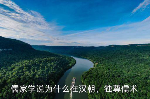 儒家學(xué)說為什么在漢朝，獨尊儒術(shù)