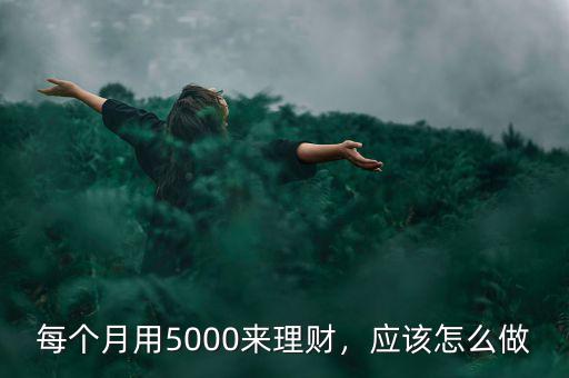 每個(gè)月用5000來(lái)理財(cái)，應(yīng)該怎么做