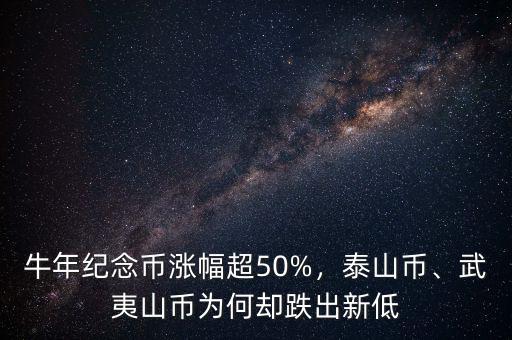牛年紀(jì)念幣漲幅超50%，泰山幣、武夷山幣為何卻跌出新低