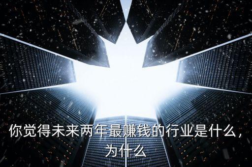 你覺得未來兩年最賺錢的行業(yè)是什么，為什么