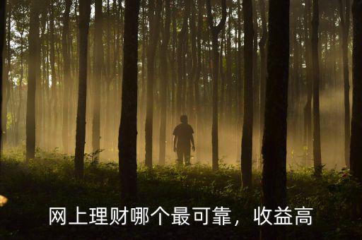 網(wǎng)上理財哪個最可靠，收益高